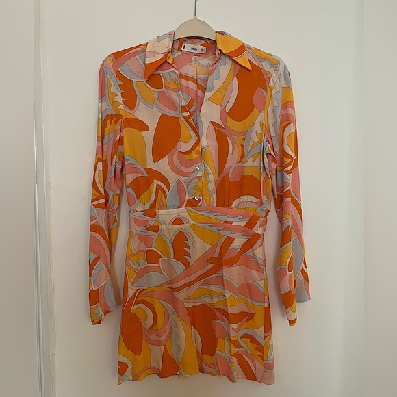 Mango Dresses & Skirts - Mango colorful dress size S dress.